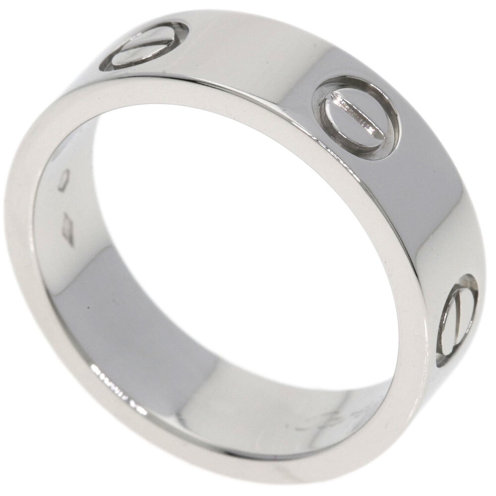CARTIER Authentic Silver Love Ring #53